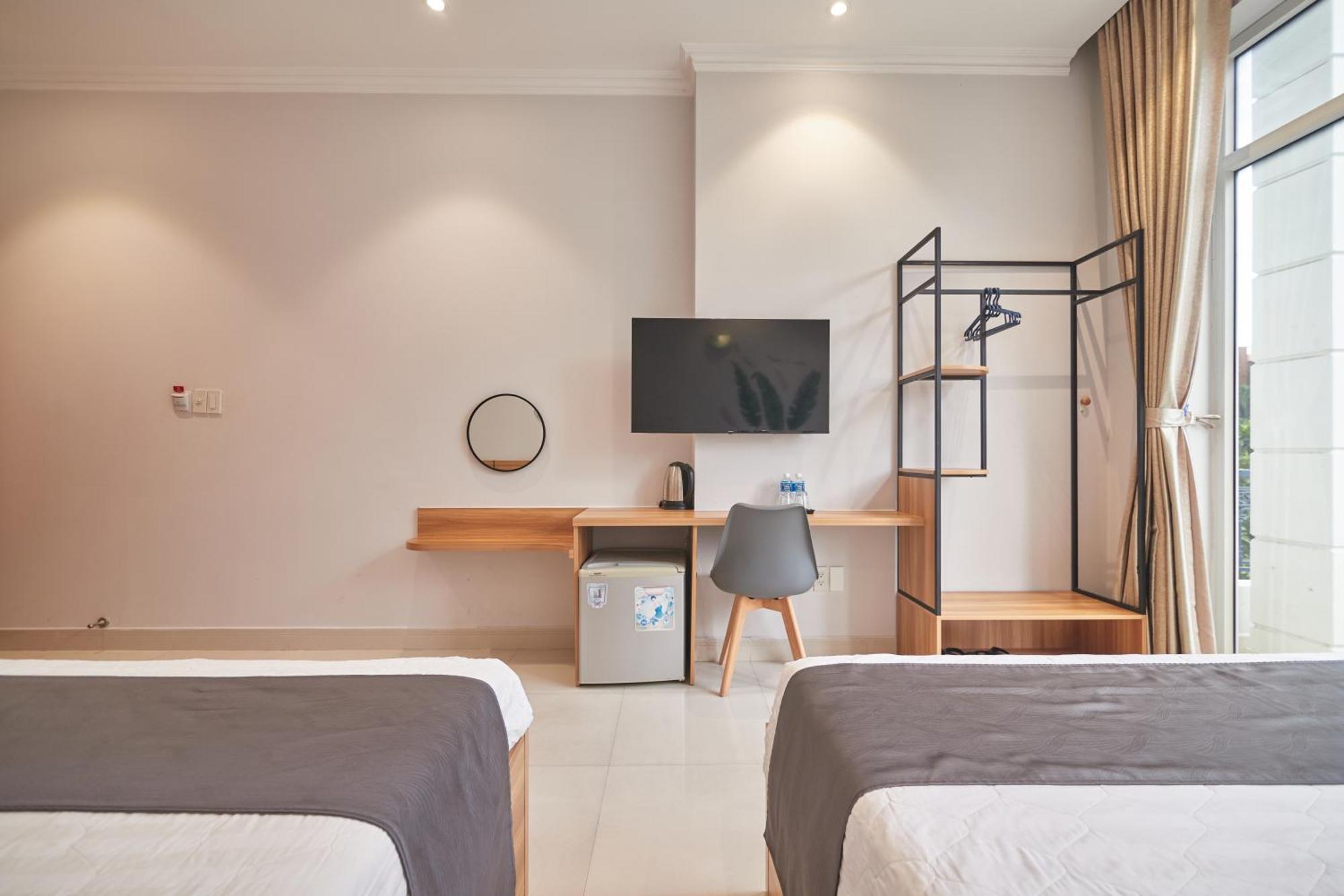 บิน บิน โฮเต็ล 2 - ใกล้ฮิมลาม D7 Hotel โฮจิมินห์ซิตี้ ภายนอก รูปภาพ