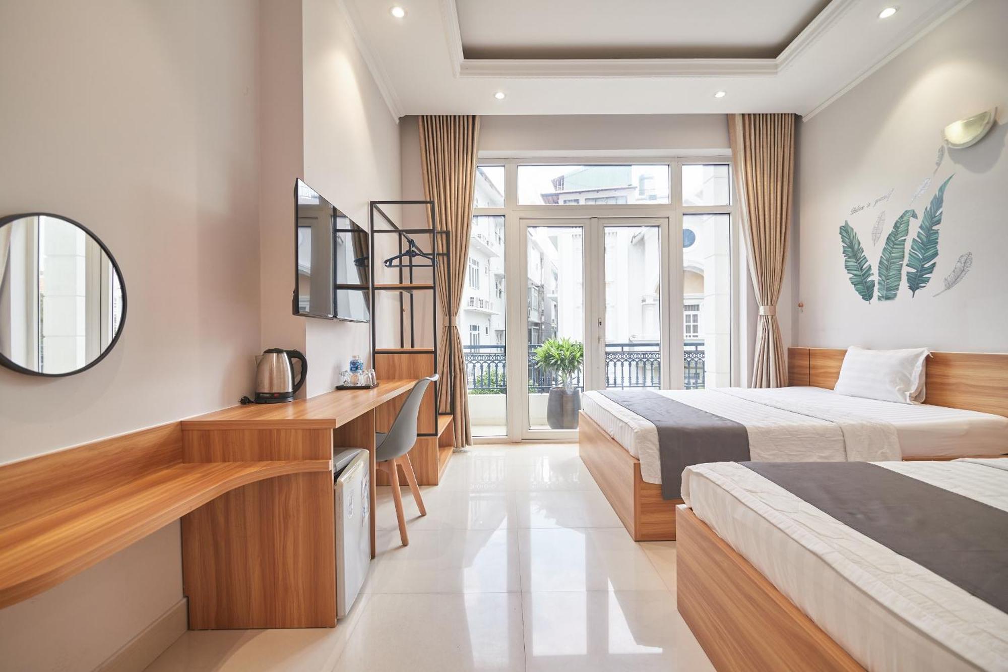 บิน บิน โฮเต็ล 2 - ใกล้ฮิมลาม D7 Hotel โฮจิมินห์ซิตี้ ภายนอก รูปภาพ