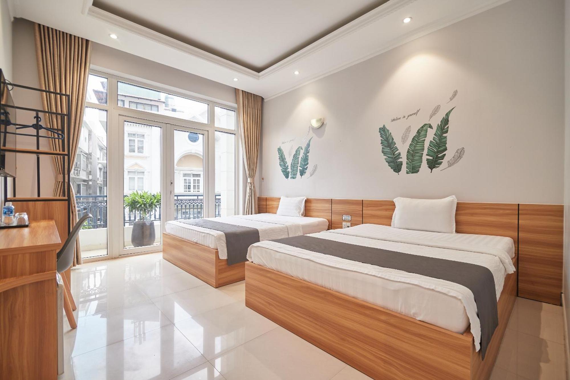 บิน บิน โฮเต็ล 2 - ใกล้ฮิมลาม D7 Hotel โฮจิมินห์ซิตี้ ภายนอก รูปภาพ
