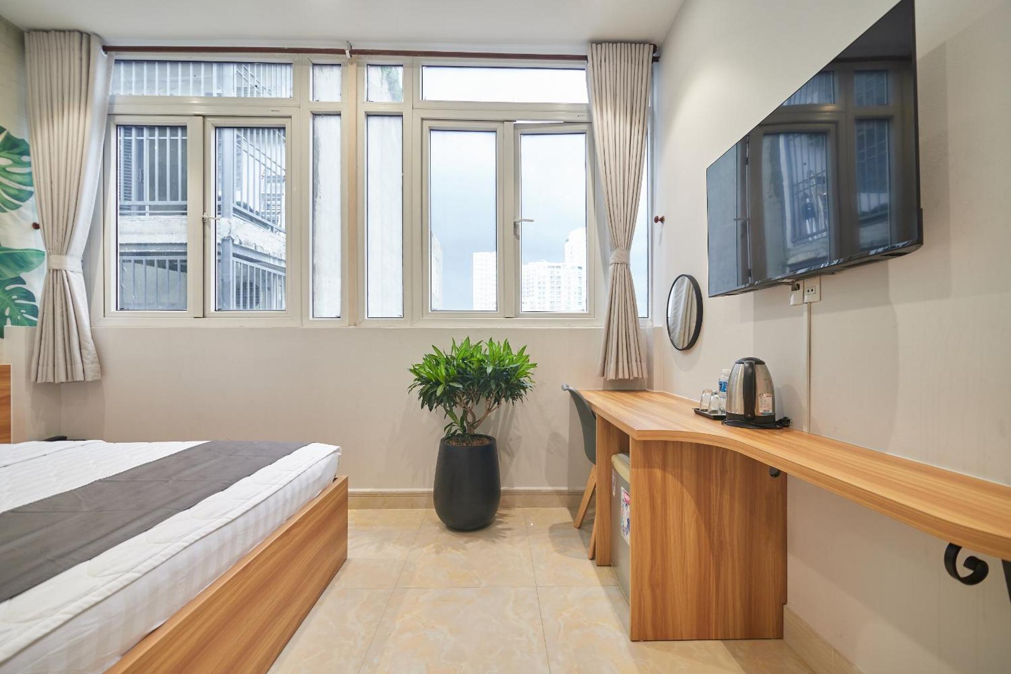 บิน บิน โฮเต็ล 2 - ใกล้ฮิมลาม D7 Hotel โฮจิมินห์ซิตี้ ภายนอก รูปภาพ